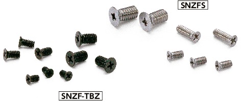 SNZFS-M1.6_Cross Recessed Flat Head Machine Screws for Precision  Instruments, NBK