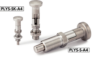 PLYS-12-15-S-A4｜インデックスプランジャ - ロック機構つき ロック